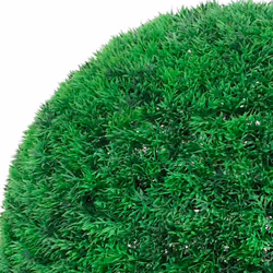 vidaXL Artificial Boxwood Balls with LED Lights 2 pcs Green 27 cm