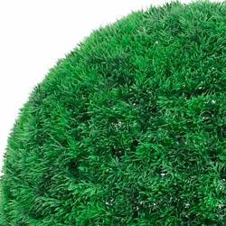 vidaXL Artificial Boxwood Balls with LED Lights 2 pcs Green 52 cm