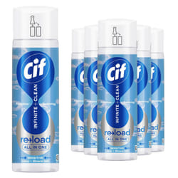 Cif Infinite Clean Cleaner Reload Lotus Mineral, 6 Pk of 280ml