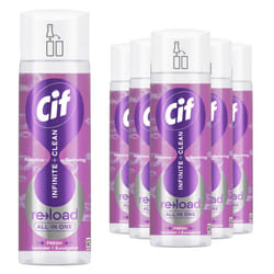 Cif Infinite Clean Cleaner Reload Lavender Eucalyptus, 6 Pk of 280ml