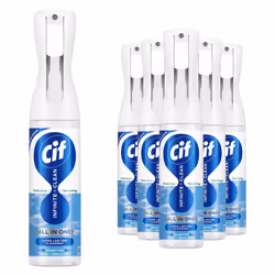 Cif Infinite Clean Cleaner Spray Lotus Mineral, 6 Pk of 250ml
