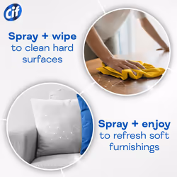 Cif Infinite Clean Cleaner Spray Lotus Mineral, 6 Pk of 250ml