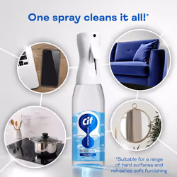 Cif Infinite Clean Cleaner Spray, Lotus Mineral 6 Pk of 590ml