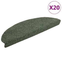 vidaXL Self-adhesive Stair Mats Decoration Stair Protector Anti-slip Stair Rug - green