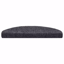 vidaXL Self-adhesive Stair Mats Decoration Stair Protector Anti-slip Stair Rug - dark grey, 65 x 21 x 4 cm/ 30 pcs - Additional view 2