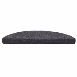 vidaXL Self-adhesive Stair Mats Decoration Stair Protector Anti-slip Stair Rug - dark grey, 56 x 17 x 3 cm/ 30 pcs - Additional view 2
