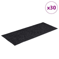 vidaXL Self-adhesive Stair Mats Decoration Stair Protector Anti-slip Stair Rug - grey, 60 x 25 cm
