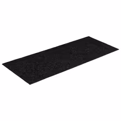vidaXL Self-adhesive Stair Mats Decoration Stair Protector Anti-slip Stair Rug - black, 60 x 25 cm