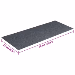 vidaXL Self-adhesive Stair Mats Decoration Stair Protector Anti-slip Stair Rug - light grey, 60 x 25 cm - Additional view 7