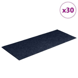 vidaXL Self-adhesive Stair Mats Decoration Stair Protector Anti-slip Stair Rug - blue, 60 x 25 cm