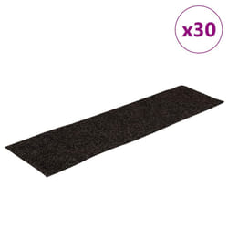 vidaXL Self-adhesive Stair Mats Decoration Stair Protector Anti-slip Stair Rug - brown, 76 x 20 cm