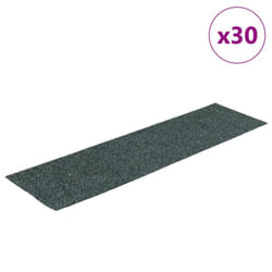 vidaXL Self-adhesive Stair Mats Decoration Stair Protector Anti-slip Stair Rug - green, 76 x 20 cm
