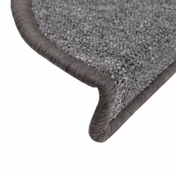 vidaXL Stair Mats 30 pcs Dark Grey 56x17x3 cm stair rug stair protector - Additional view 5