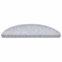 vidaXL Stair Mats 30 pcs Light Grey 56x17x3 cm stair rug stair protector