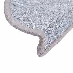 vidaXL Stair Mats 30 pcs Light Grey 56x17x3 cm stair rug stair protector - Additional view 5