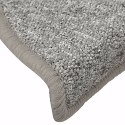 vidaXL Carpet Stair Treads Dark Green Stair Step Rug Protection Home Decor - light grey, 56 x 17 x 3 cm/ 30 pcs - Additional view 5