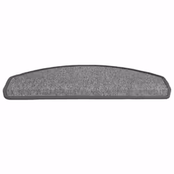 vidaXL Stair Mats 30 pcs Dark Grey 65x24x4 cm stair rug stair protector