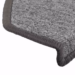 vidaXL Stair Mats 30 pcs Dark Grey 65x24x4 cm stair rug stair protector - Additional view 5