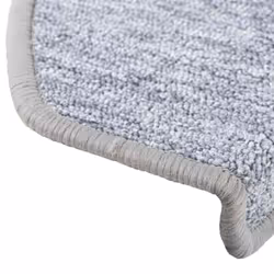vidaXL Stair Mats 30 pcs Light Grey 65x24x4 cm stair rug stair protector - Additional view 5