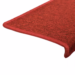 vidaXL Stair Mats 30 pcs 65x21x4 cm Red stair tread staircase tread - Additional view 5