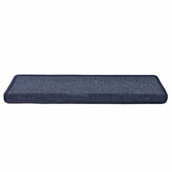 vidaXL Carpet Stair Treads Stair Mat Stair Step Protector Rugs Decoration - grey and blue