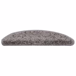 vidaXL Stair Mats Home Decorative Stair Step Rug Carpet Protector Tread Mat - grey, 56 x 17 x 3 cm/ 30 pcs - Additional view 2
