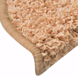 vidaXL Stair Mats Home Decorative Stair Step Rug Carpet Protector Tread Mat - gold, 65 x 21 x 4 cm/ 30 pcs - Additional view 5