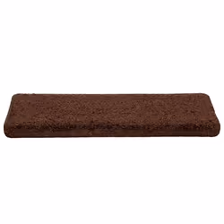 vidaXL Carpet Stair Treads Decorative Stair Step Protector Rug Stair Mats - dark brown, 65 x 21 x 4 cm/ 30 pcs - Additional view 2
