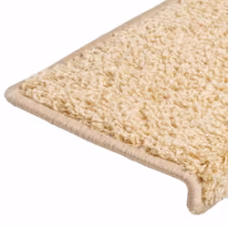 vidaXL Carpet Stair Treads Decorative Stair Step Protector Rug Stair Mats - brown, 65 x 21 x 4 cm/ 30 pcs - Additional view 5
