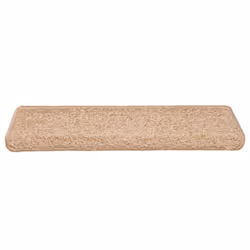 vidaXL Carpet Stair Treads Decorative Stair Step Protector Rug Stair Mats - gold, 65 x 21 x 4 cm/ 30 pcs