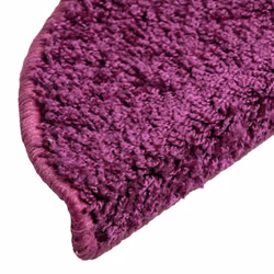 vidaXL Stair Mats Home Decorative Stair Step Rug Carpet Protector Tread Mat - violet, 56 x 17 x 3 cm/ 20 pcs - Additional view 5