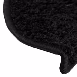 vidaXL Stair Mats Home Decorative Stair Step Rug Carpet Protector Tread Mat - black, 65 x 21 x 4 cm/ 20 pcs - Additional view 5