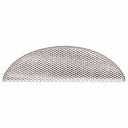vidaXL Self-adhesive Stair Mats Stair Treads Protector Rug Sisal-Look 15 pcs - platina, 56 x 17 x 3 cm/ 30 pcs - Additional view 4