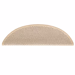 vidaXL Self-adhesive Stair Mats Stair Treads Protector Rug Sisal-Look 15 pcs - berber, 56 x 17 x 3 cm/ 30 pcs - Additional view 4