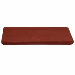 vidaXL Self-adhesive Stair Mats Carpet Stair Treads Stair Step Protector Rug - red, 65 x 24.5 x 3.5 cm/ 30 pcs - Additional view 2