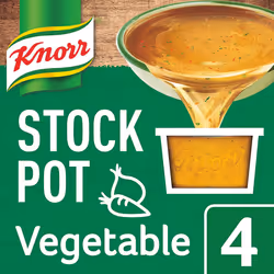 Knorr Vegetable Stock Pot, 4 x 28 g