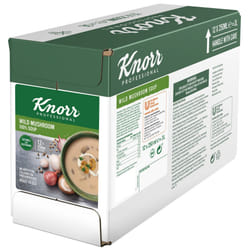 Knorr Professional 100% Wild Mushroom Soup Pouches - 12x250ml