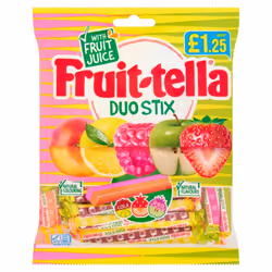 Fruittella Duo Stix 135g ( pack of 12 )