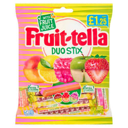 Fruittella Duo Stix 135g ( pack of 12 )