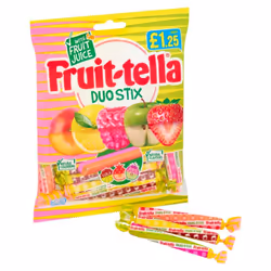 Fruittella Duo Stix 135g ( pack of 12 )