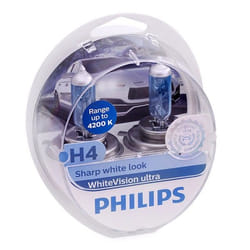 PHILIPS 12342WVUSM Bulb, spotlight H4 12V 60/55W 4200K Halogen VOLKSWAGEN: CADDY 4 Kasten, Polo V Hatchback, Transporter 5, SUZUKI: SWIFT 3, SWIFT 5