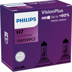 Philips VisionPlus 12972VPC2 car headlight bulb