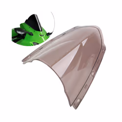 Motorcycle Windscreen Windshield Wind Screen Shield Protector For KAWASAKI - Tan