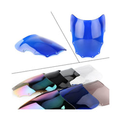 Motorcycle Windscreen Covers Screen Motorbikes Deflector Windshield For - Blue