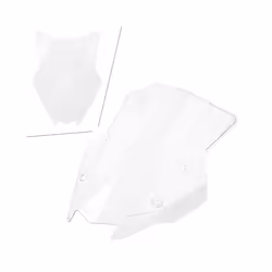 Windshield For Kawasaki Z1000SX Z 1000 SX Ninja 1000SX 2020- Double Bubble - Clear