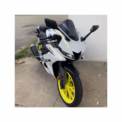 REALZION Motorcycle Windshield WindScreen Deflector Screen Shield Double - Clear