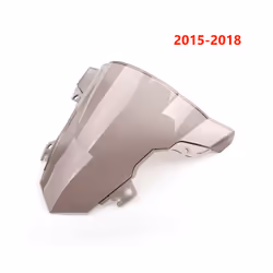 Areyourshop Windshield WindScreen Double Bubble For BMW S1000RR 2015-2018 - Smoke 15-18