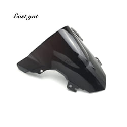Motorcycle Double Bubble Windshield WindScreen For BMW S 1000 RR S1000 - Black