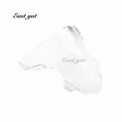 Motorcycle Double Bubble Windshield WindScreen For BMW S 1000 RR S1000 - White