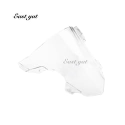 Motorcycle Double Bubble Windshield WindScreen For BMW S 1000 RR S1000 - White